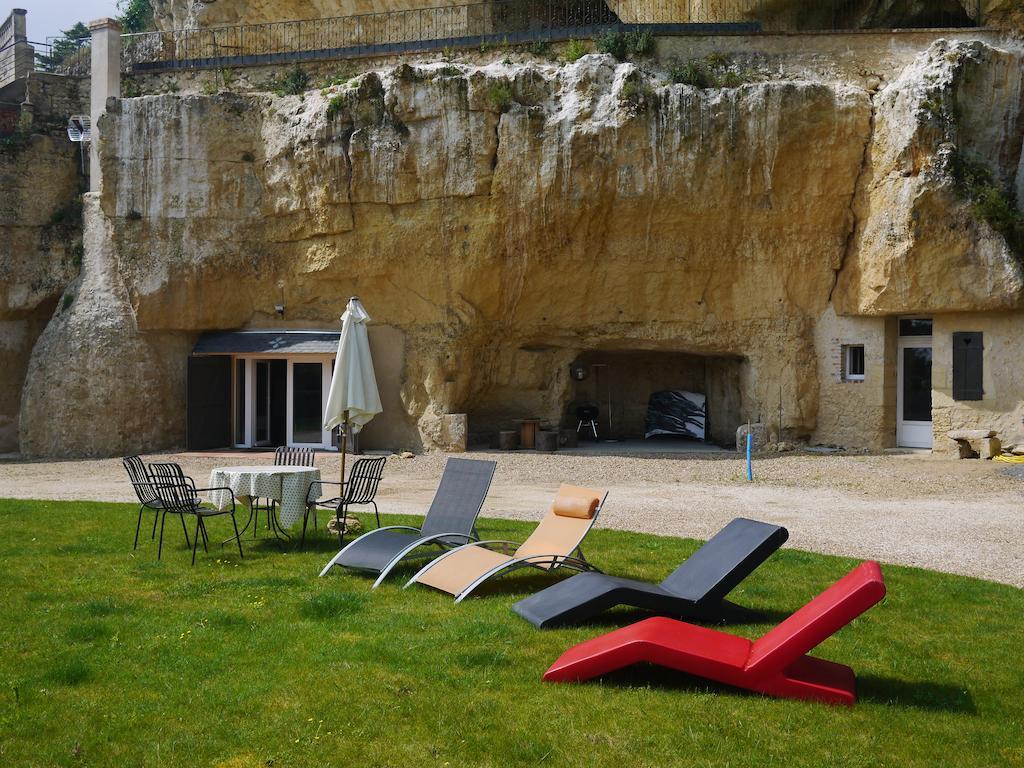 Gites Troglodytes Du Chateau De L'Etoile Vernou-sur-Brenne Zewnętrze zdjęcie