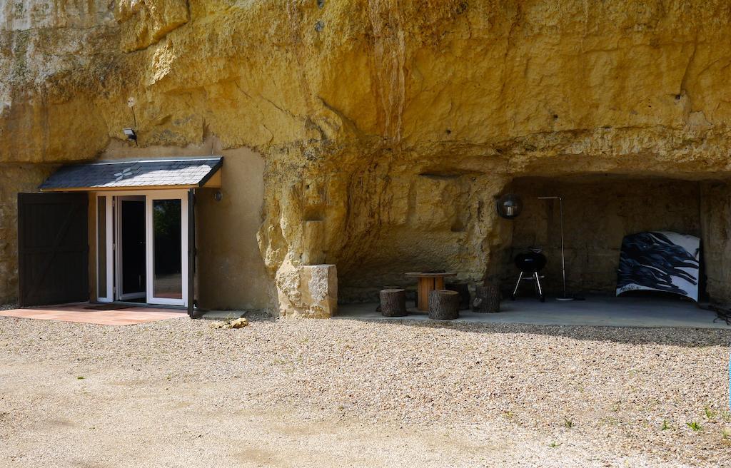 Gites Troglodytes Du Chateau De L'Etoile Vernou-sur-Brenne Zewnętrze zdjęcie